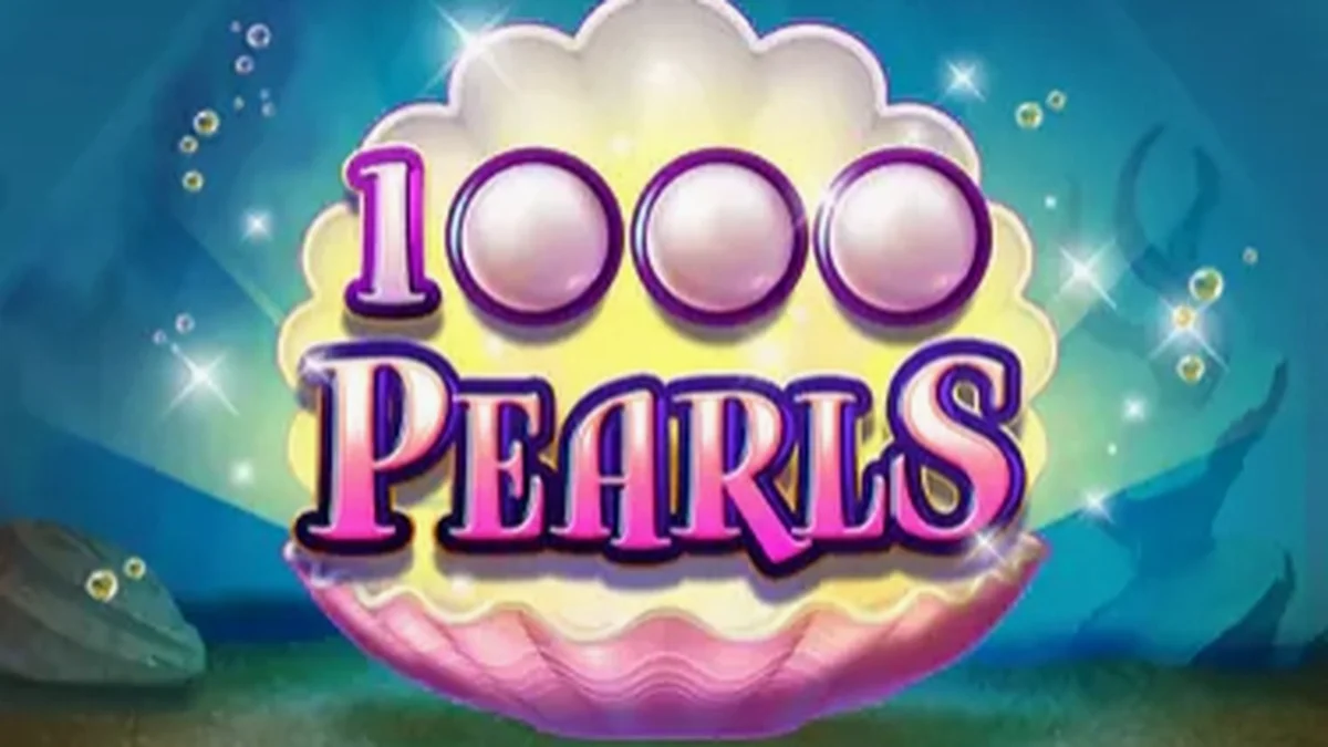 Tampilan visual slot 1000 Pearls dengan latar belakang samudra yang tenang
